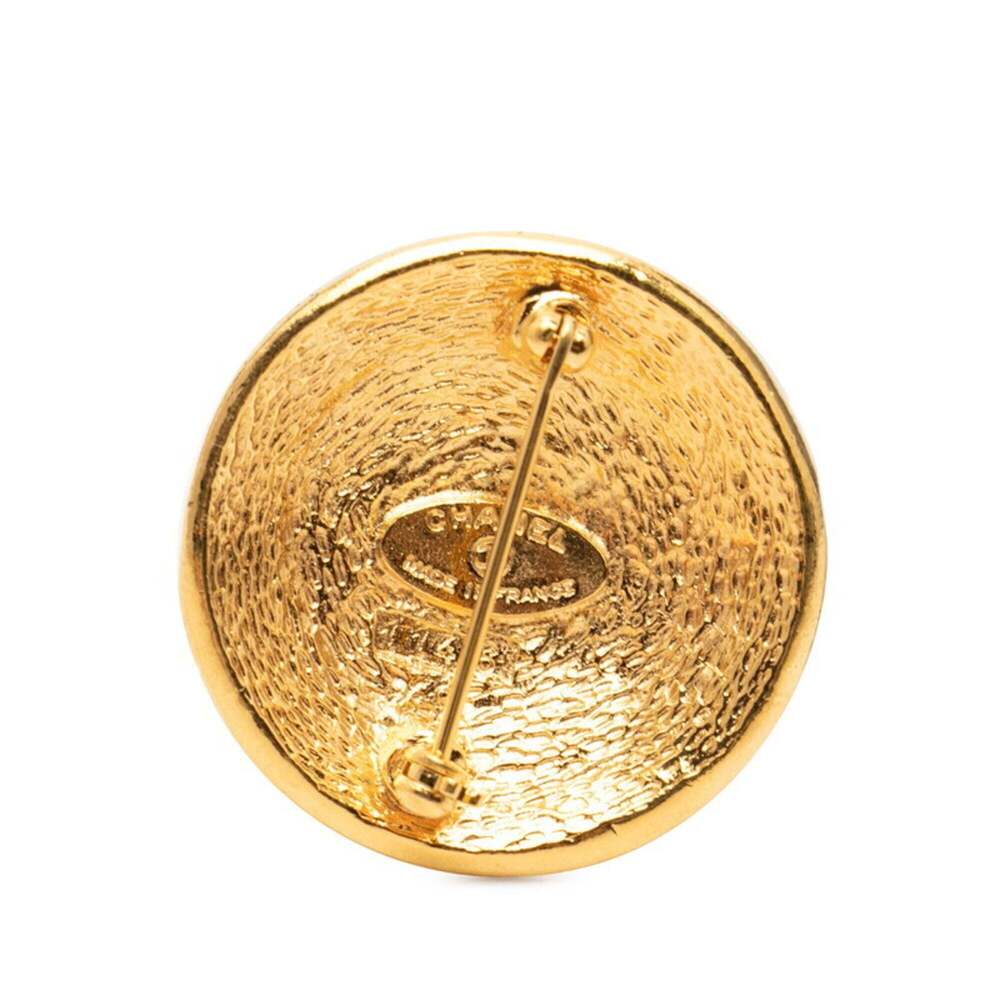 CHANEL Vintage Gold Brooch - Picture 2 of 3